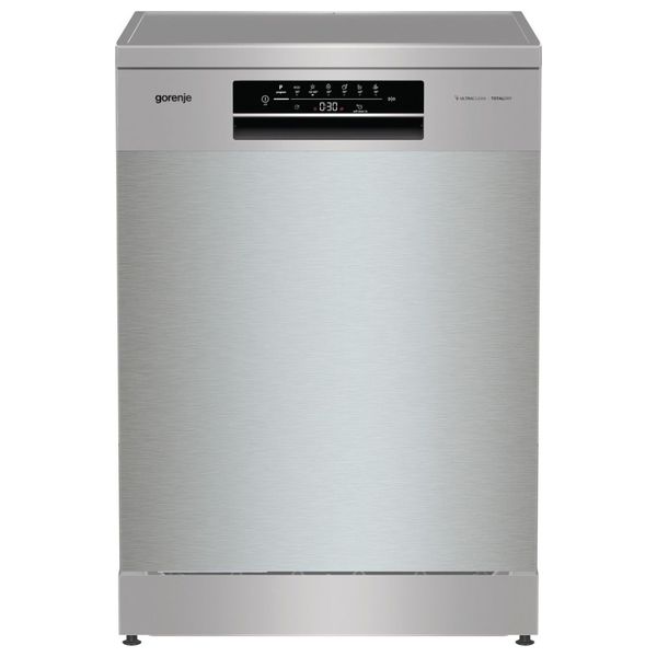  غسالة صحون جورنجي - GS643D60X - قائمة بذاتها - 60 سم - 16 سيت - استهلاك الماء 11 لتر/دورة في الدقيقة - 6 برامج  - رمادي 