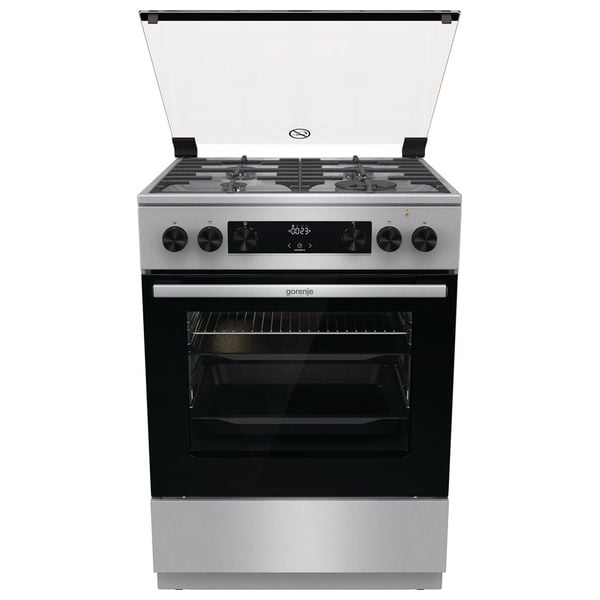  Gorenje GK6C62XA - 4 Burners - Gas Cooker - Stainless Steel 