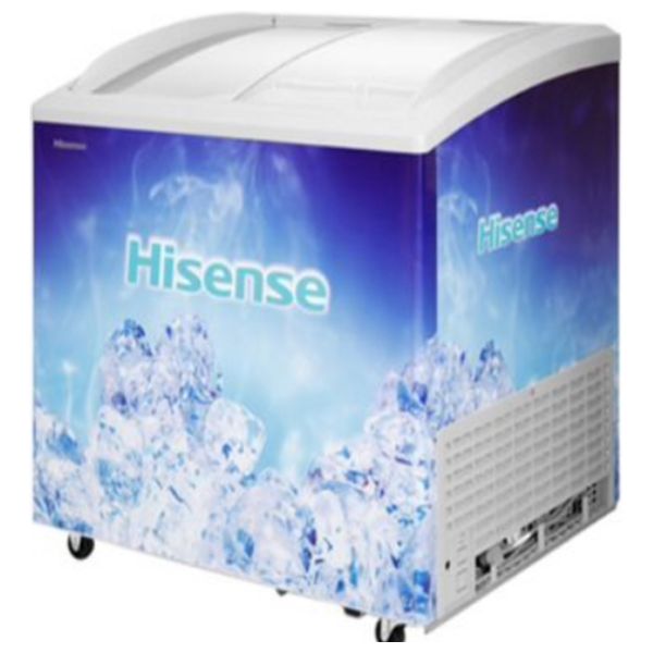  Hisense ICC394N4AWU - 11ft - Showcase Chiller - Blue 