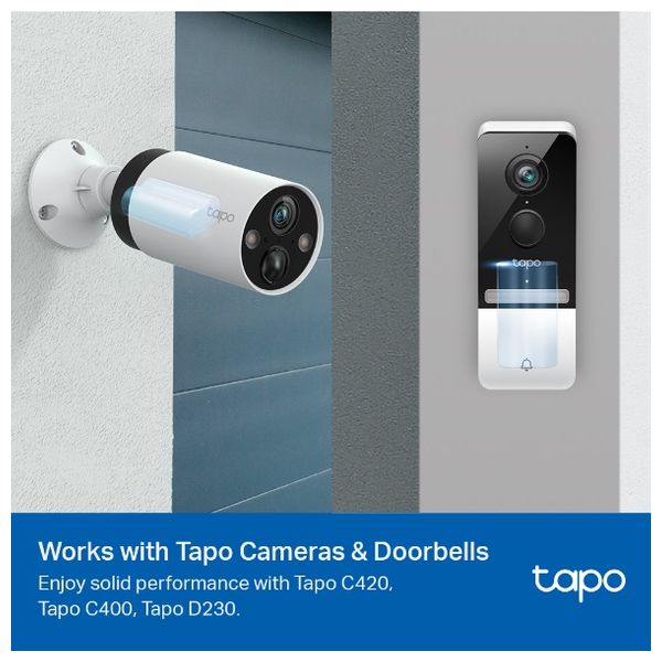  مجموعة بطاريات من تي بي لنك Tapo A100 - سعة 6700mAh - قابلة للشحن 