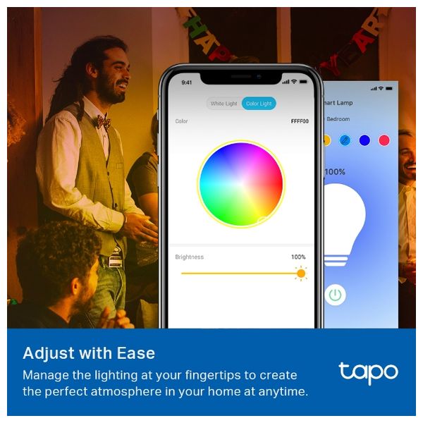  TP-LINK Tapo L530 - Smart lamp - 2 pieces 