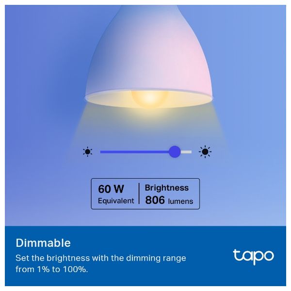  TP-LINK Tapo L530 - Smart lamp - 2 pieces 