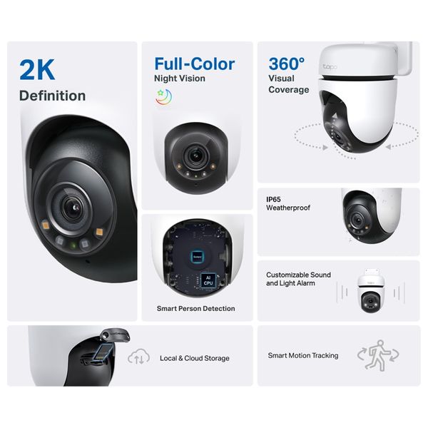 TP-LINK Tapo C510W - Security Camera 