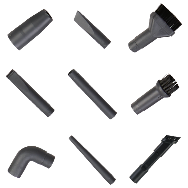 Embleme EM-VCSUO - Upright & Handheld Vacuum Cleaner - 10-in-1 - Equipped with 9 different cleaning tools - Orange