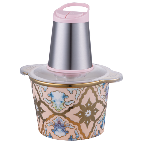 محضرة طعام امبليوم - EM CH5 2 - بقوة 350 واط - 3 لتر - وردي