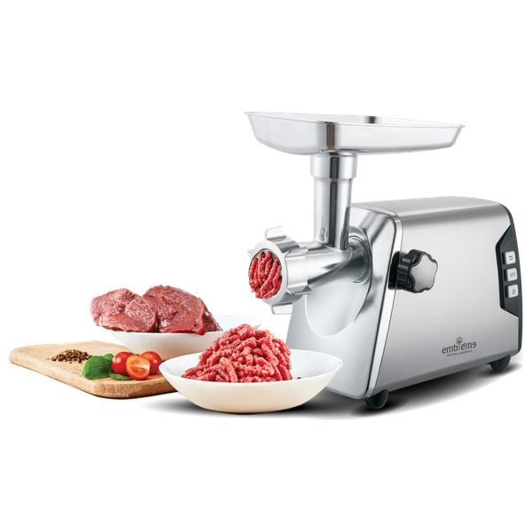  Embleme EM M202 - Electric Meat Grinder - 2000W - Silver 