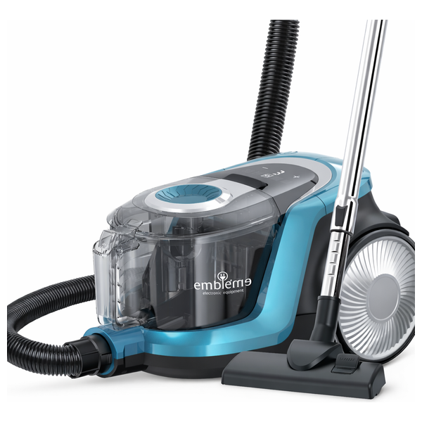 مكنسة امبليوم كهربائية بدون كيس - EM D2000B - بقوة 2000 واط - بطول 5 متر - ازرق