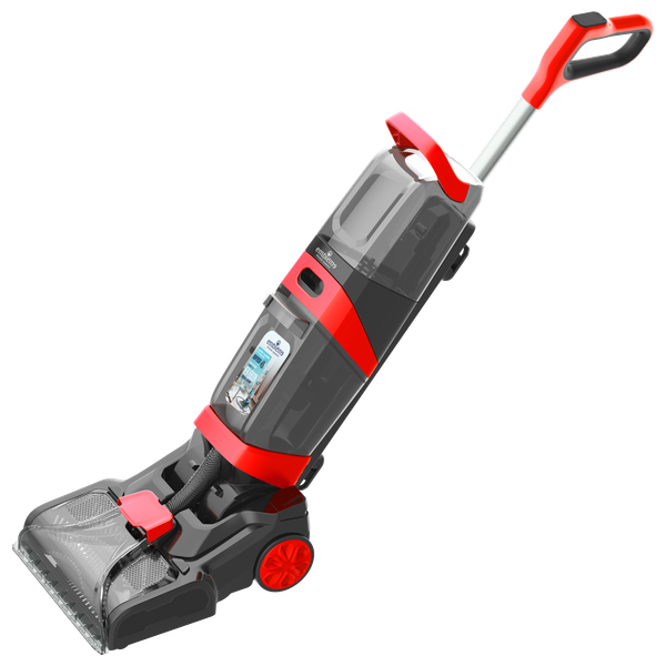  Embleme X3PVCR - Steam Carpet Cleaner Vacuum with Screen - 1200 Watt - Red 