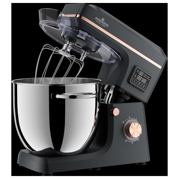  Embleme EM SM10G - Professional Stand Mixer - 10L - 6 Speeds - Black 