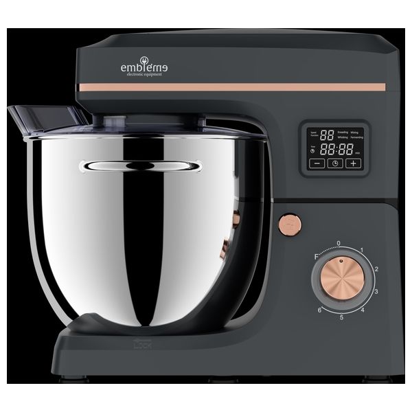  Embleme EM SM10G - Professional Stand Mixer - 10L - 6 Speeds - Black 