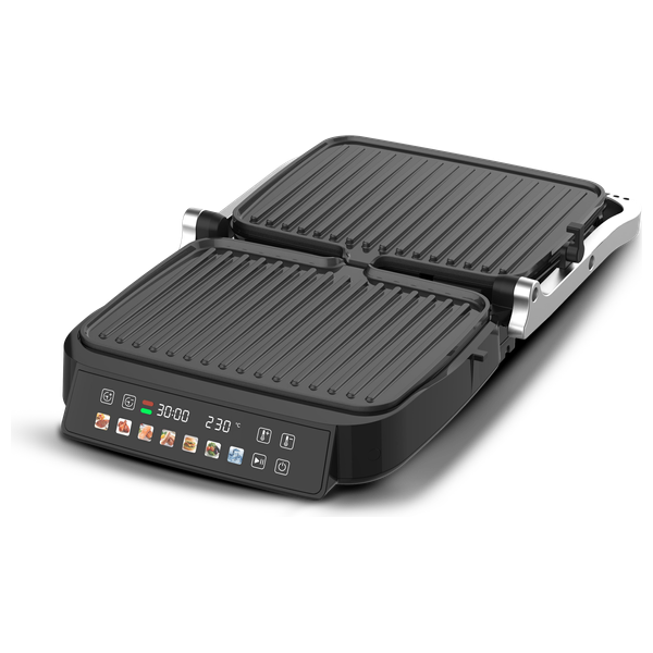  Embleme EM-DGS25 - Digital Electric Grill - 1800 W - 4 Slice - Black 