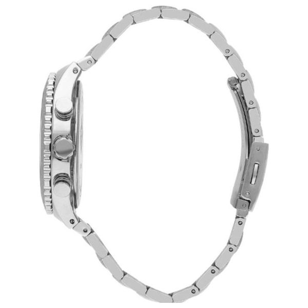  Lee Cooper Watch lc07853.350 For Men - Analog Display, Stainless Steel Band - Silver 