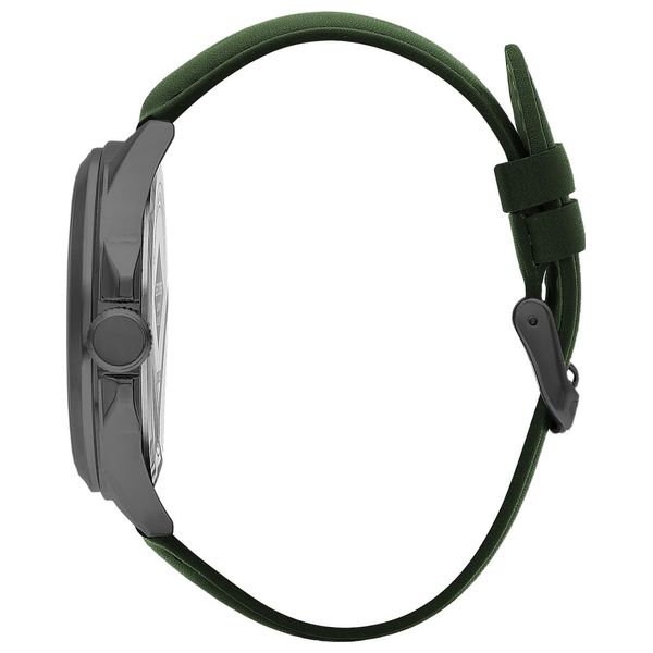  Lee Cooper Watch lc07858.077 For Men - Analog Display, Leather Band - Green 