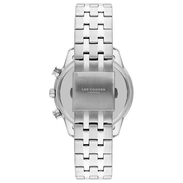  ساعة لي كوبر للرجال lc07872.390 - عرض بعقارب, سوار من ستانلس ستيل - سلفر 