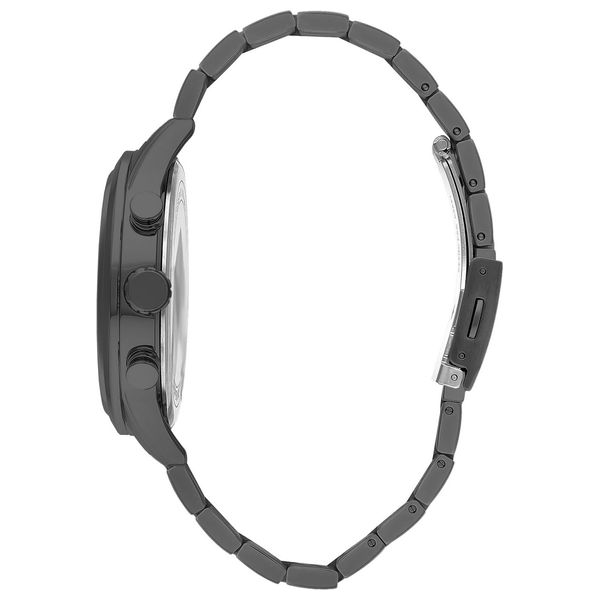  Lee Cooper Watch lc07836.090 For Men - Analog Display, Stainless Steel Band - Black 