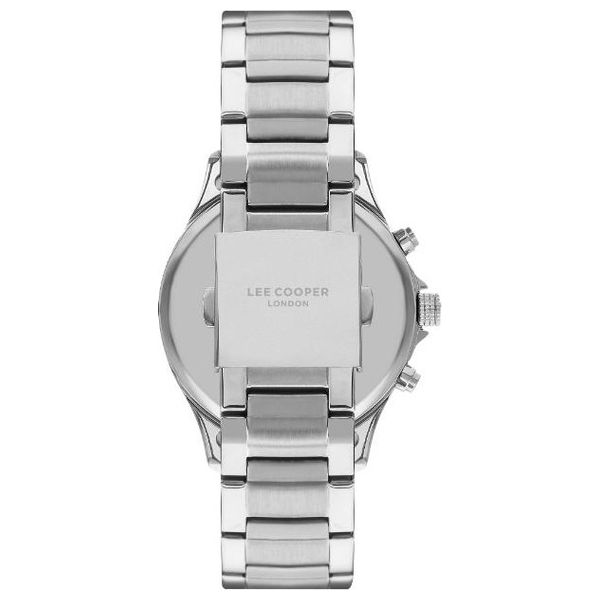 Lee Cooper Watch lc07802.360 For Men - Analog Display, Stainless Steel Band - Silver 