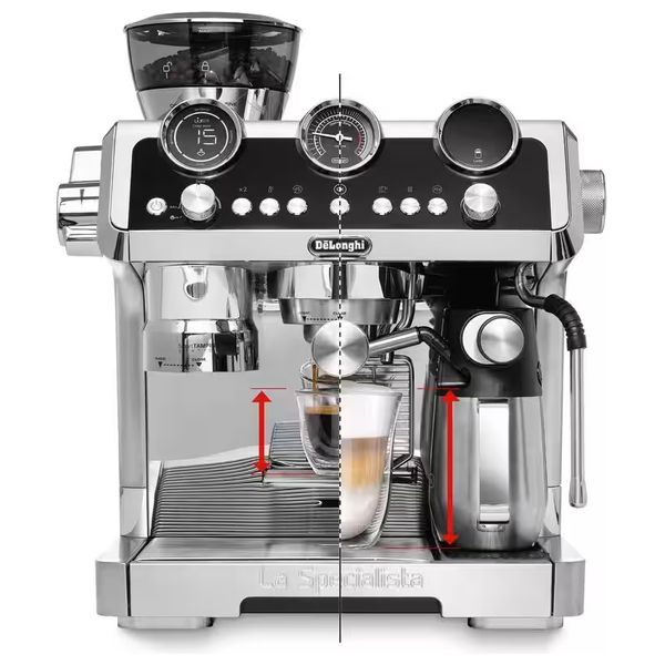  Delonghi EC9865M - Espresso Maker - Silver 