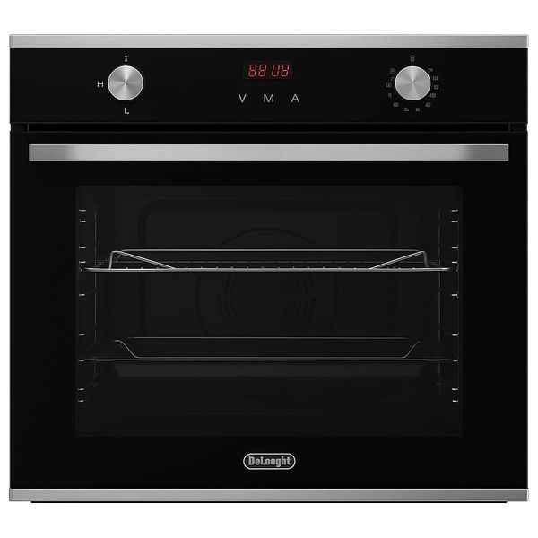 Delonghi Built-In Gas Oven 60x60cm - Black