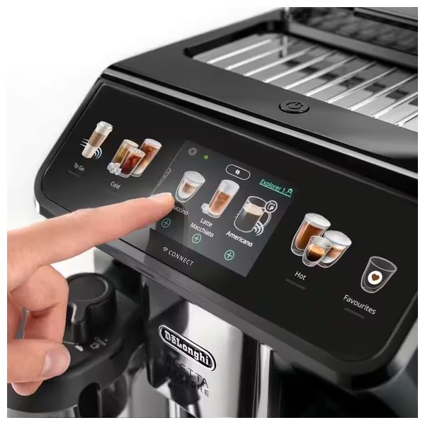  Delonghi ECAM45086T - Coffee Maker - Natural Titanium 