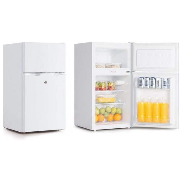  Elekta EBC-102w - 6ft - Conventional Refrigerator - White 