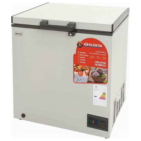 Elekta ECF31 - 7ft - Chest Freezer - Silver