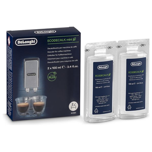 Delonghi DLSC200 - Descaler 2x100 ml - White