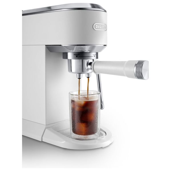  ماكينة إسبرسو ديلونجي - EC890WI - بحجم 1100 مل - شاشة لمس ملونة - ابيض 