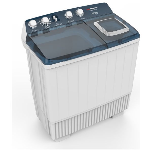 Elekta EWM 1333 TW - 12Kg - Twin Tub Washing Machine - White