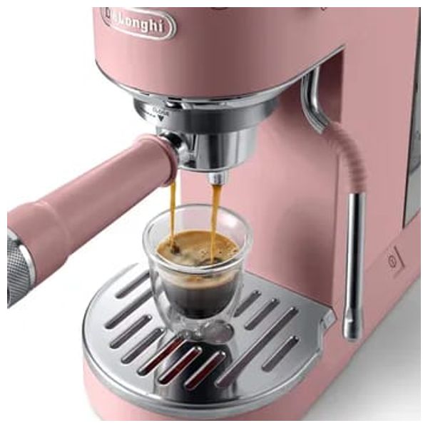  ماكينة إسبرسو ديلونجي - EC890PK - بسعة 1.1 لتر - شاشة لمس ملونة - وردي 