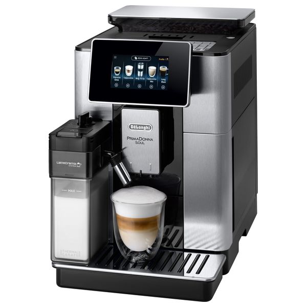  Delonghi ECAM610-75-MB - Coffee Maker - Black 