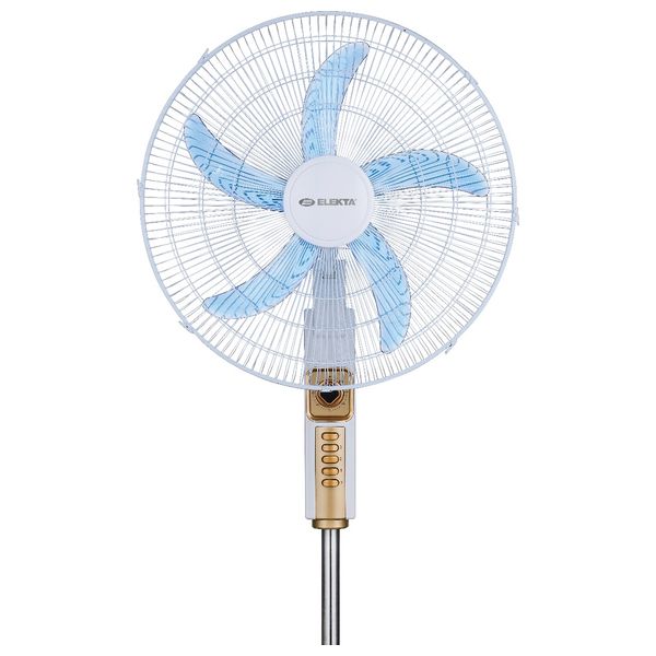  Elekta ESF2004T - Standing Fan - 20Inch - 4Speed - White 