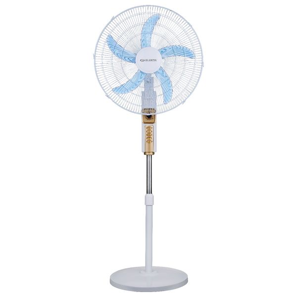  Elekta ESF2004T - Standing Fan - 20Inch - 4Speed - White 