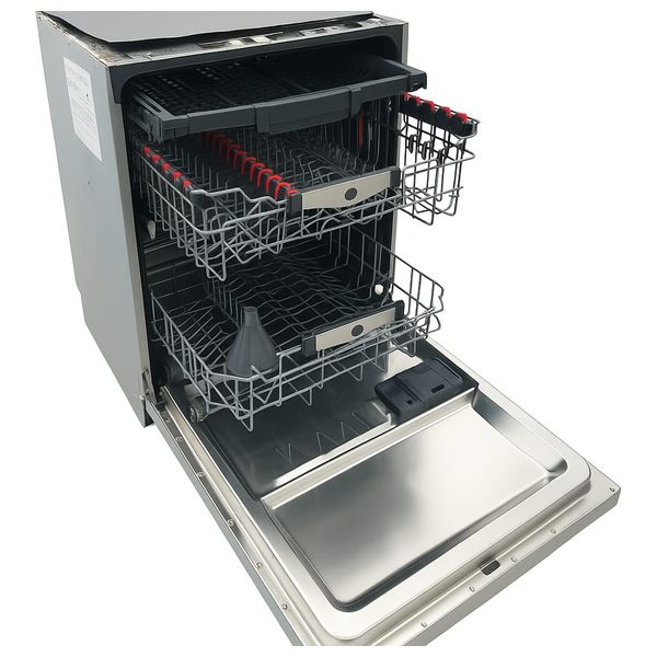 Hoover HI6B2S3PSTA-80 - 16 Sets - Bult-In Dishwasher - Silver