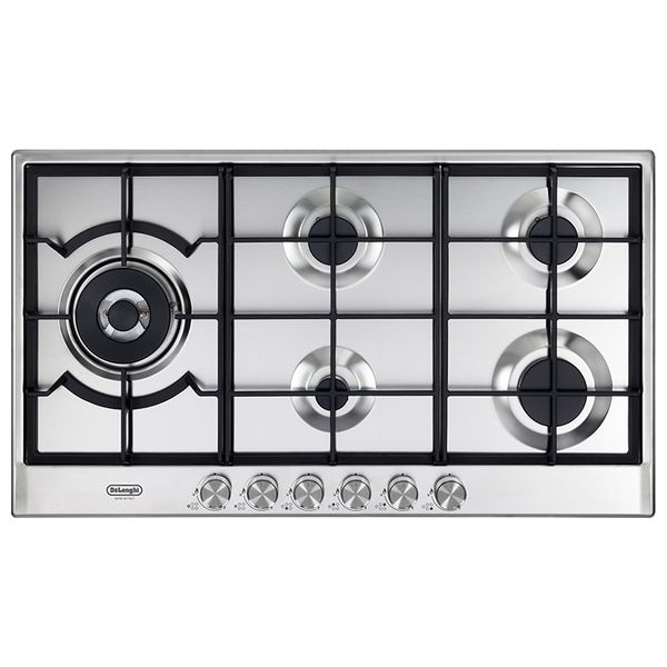  Delonghi NSL590DX/017X - 5 Burners - Built-In Gas Cooker - Stainless Steel 