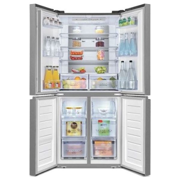 Hisense RQ561N4A - 20ft - Side By Side Refrigerator - Silver