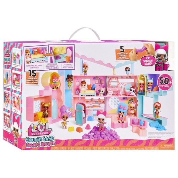  Lol Surprise Squish Sand Magic House with Tot Play Set 