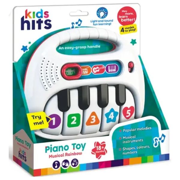 Kids Hits Piano Toy Musical Rainbow