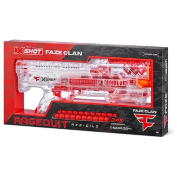  Zuru X-Shot FaZe Clan Ragequit with 24 Dart Balls 