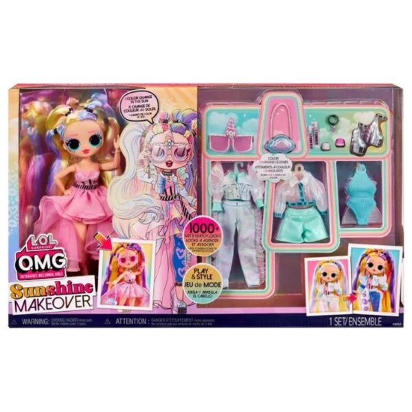  Lol Surprise OMG Sunshine Makeover Color Change Stellar Gurl Big Surprise 