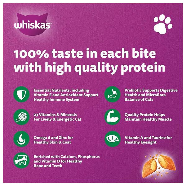Whiskas Tuna Cat Food - 1.2 kg
