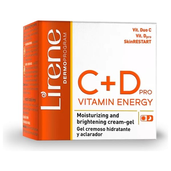 Lirene VITAMIN ENERGY С+D PRO Nourishing and deeply moisturising cream - 50 ml