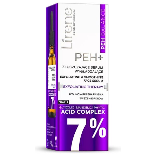  Lirene PEH BALANCE Exfoliating & smoothing face serum EXFOLIATING THERAPY - 30 ml 