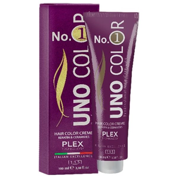 UNO HAIR COLOR 6.11 INTENSE ASH DARK BLOND - 100 ml
