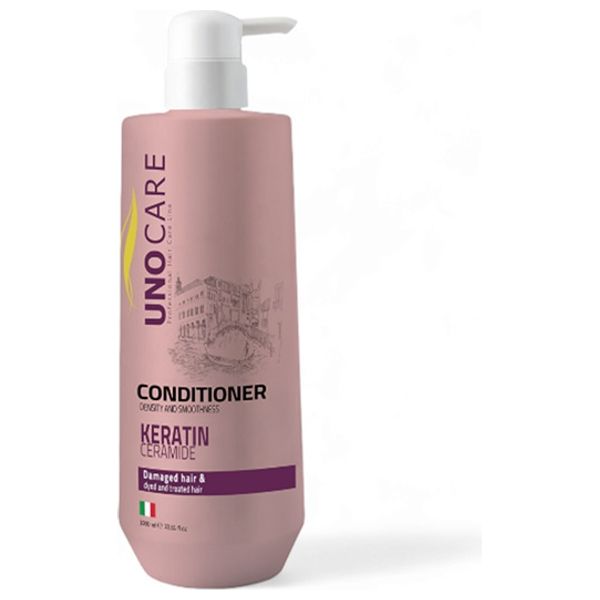 UNO KIT KERATIN&CERAMID-SHAMPOO&CONDITIONER - 1000ML