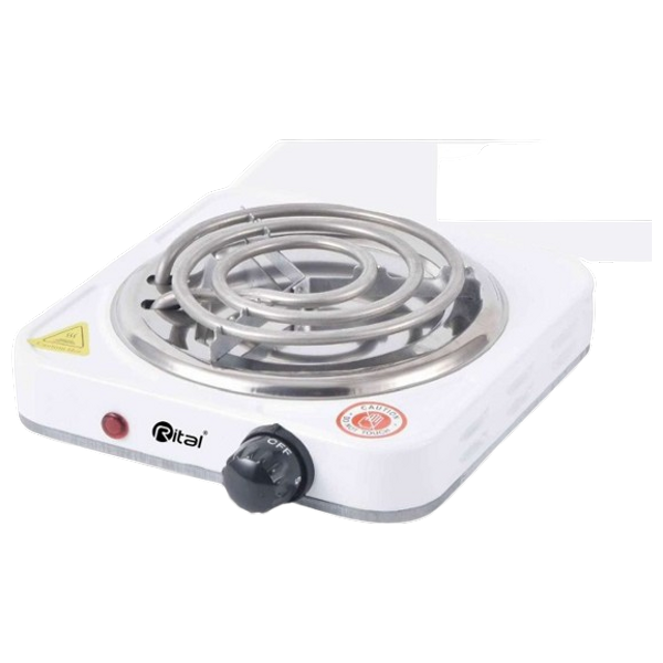  Rital RT-1031 - 1 Burners - Electric Cooker - White 