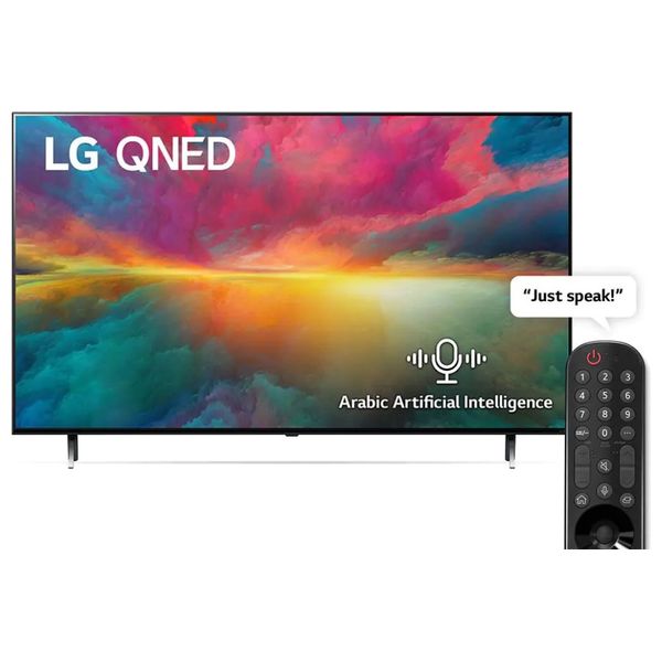  LG 75-Inch 75QNED756RB - Smart - 4K - UHD - 60Hz - 2023 Model 