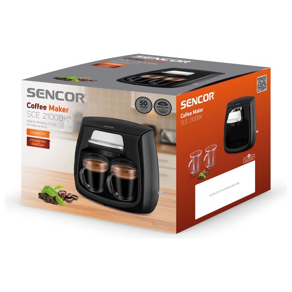  Sencor SCE2100BK - Coffee Maker - Black 