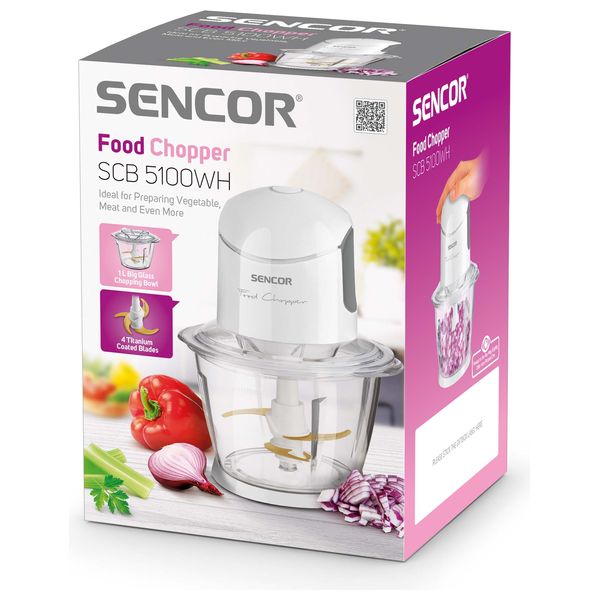 مفرمة سينكور - SCB5100WH-EUE3 - ابيض