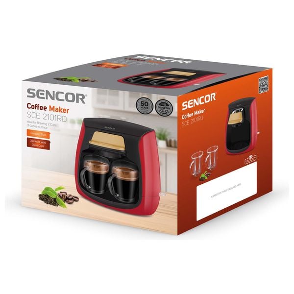  Sencor SCE2101RD - Coffee Maker - Red 
