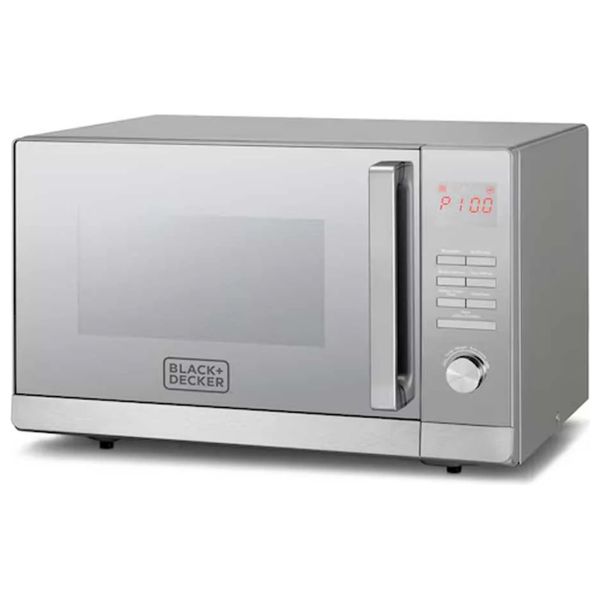  Black & Decker MZ30PGSS-B5 - 30L - Grill Type Microwave - Silver 